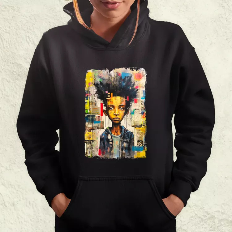 NYC napfelkelte Basquiat graffiti v8 női pulóver