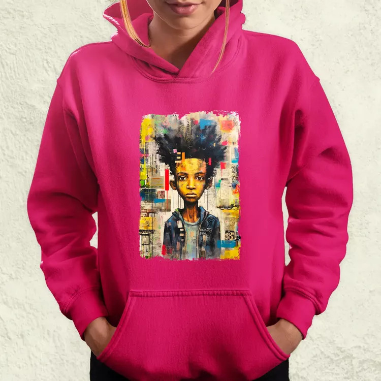 NYC napfelkelte Basquiat graffiti v8 női pulóver