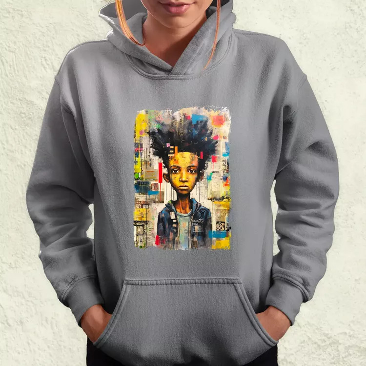NYC napfelkelte Basquiat graffiti v8 női pulóver