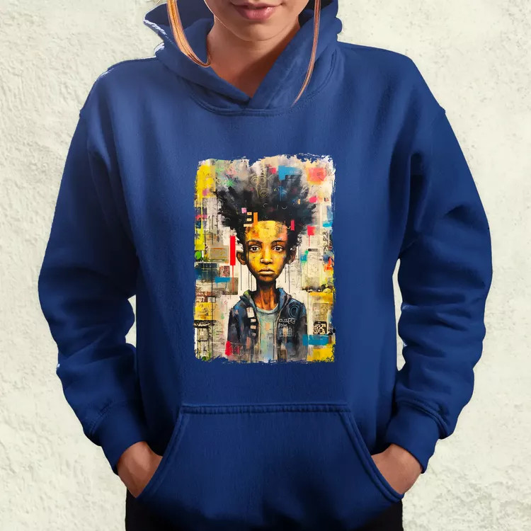 NYC napfelkelte Basquiat graffiti v8 női pulóver