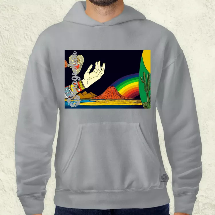 Spirituális béke v9 férfi pulóver