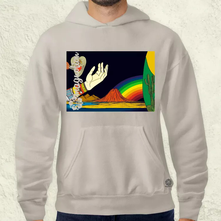 Spirituális béke v9 férfi pulóver