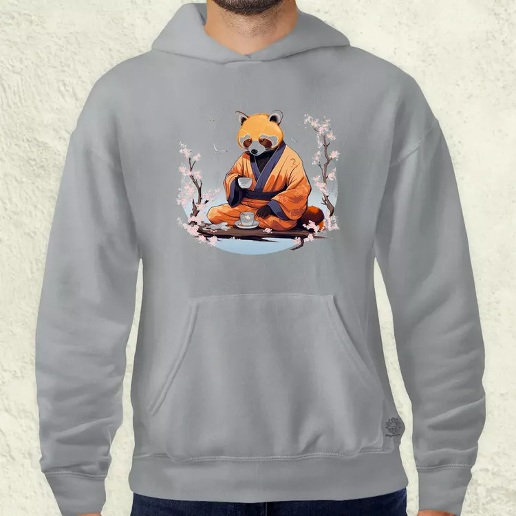 Vörös panda teázik v1 férfi pulóver
