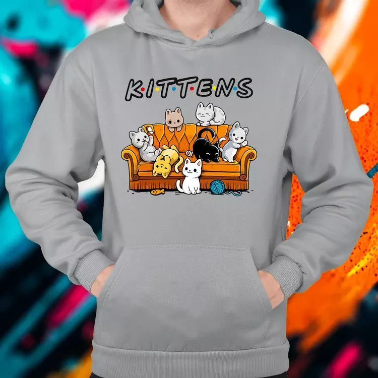 Kittens férfi pulóver