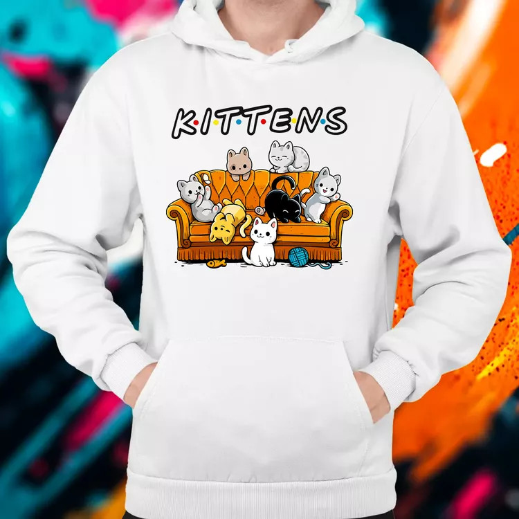 Kittens férfi pulóver