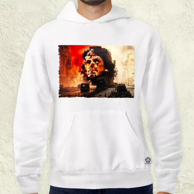 Pareidolia Che Guevara város fantázia v1 férfi pulóver