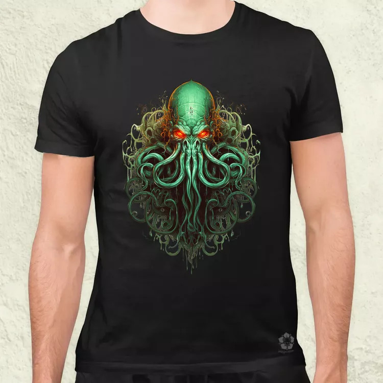 Cthulhu v1 férfi póló
