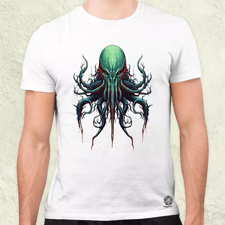 Cthulhu v2 férfi póló