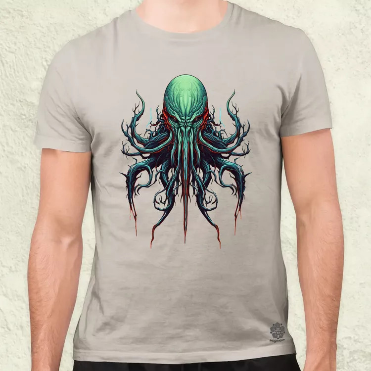 Cthulhu v2 férfi póló