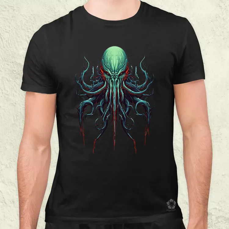 Cthulhu v2 férfi póló