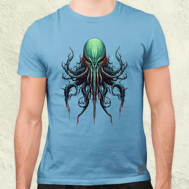 Cthulhu v2 férfi póló