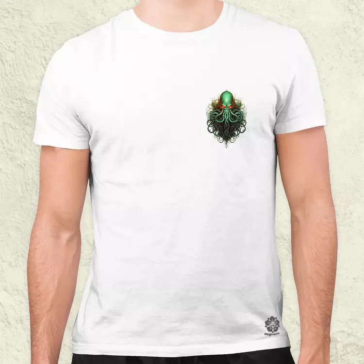 Cthulhu zseb férfi póló