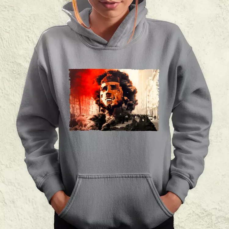 Pareidolia Che Guevara város fantázia v2 női pulóver