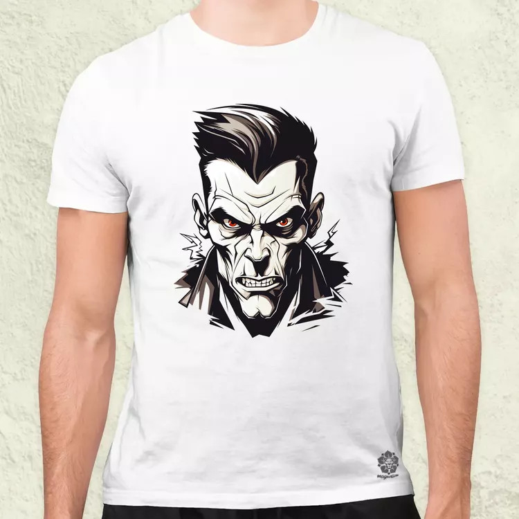 Frankenstein v3 férfi póló