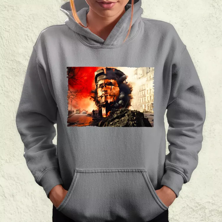 Pareidolia Che Guevara város fantázia v3 női pulóver
