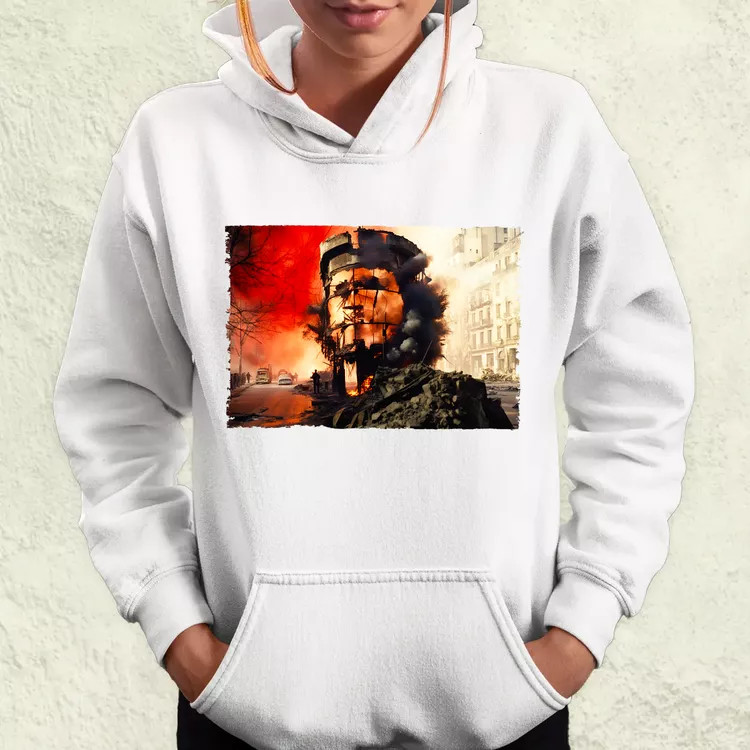 Pareidolia Che Guevara város fantázia v3 női pulóver