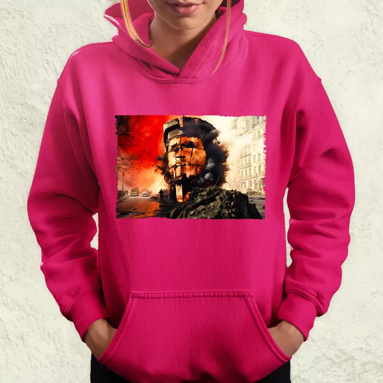 Pareidolia Che Guevara város fantázia v3 női pulóver