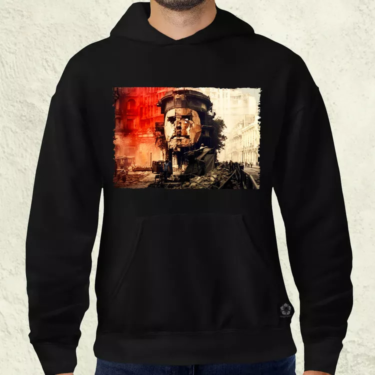 Pareidolia Che Guevara város fantázia v4 férfi pulóver