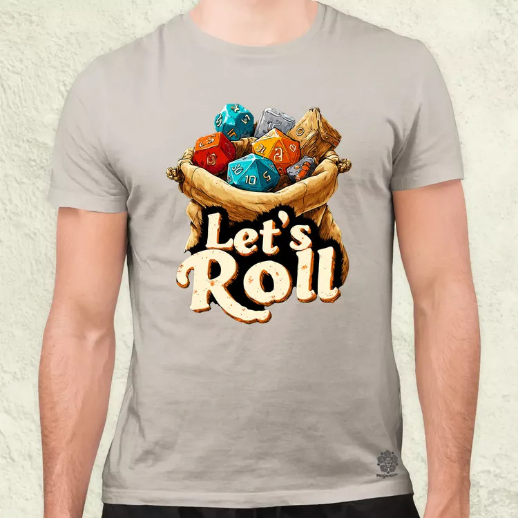Let's roll férfi póló