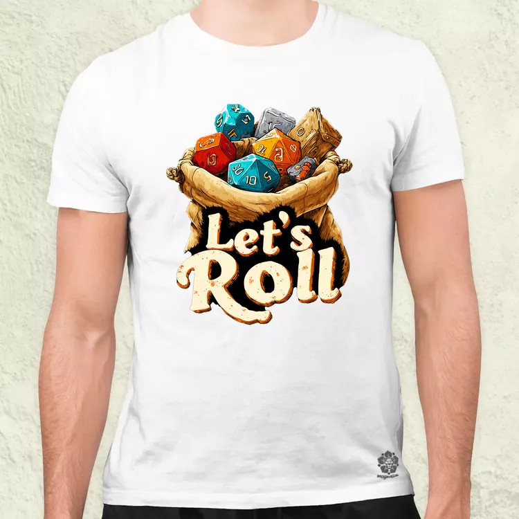 Let's roll férfi póló