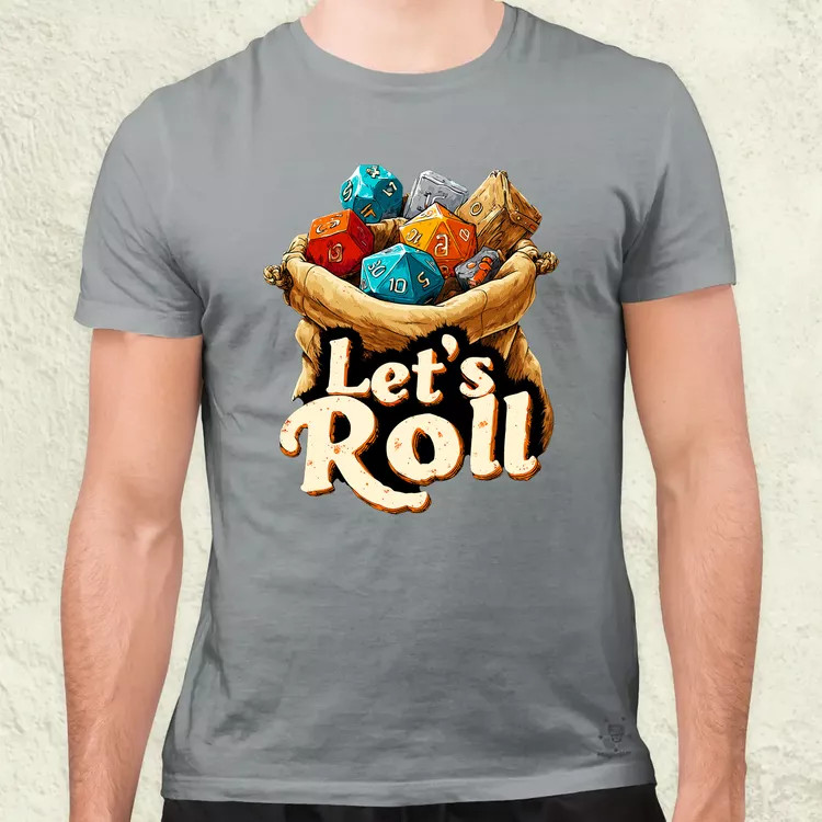 Let's roll férfi póló