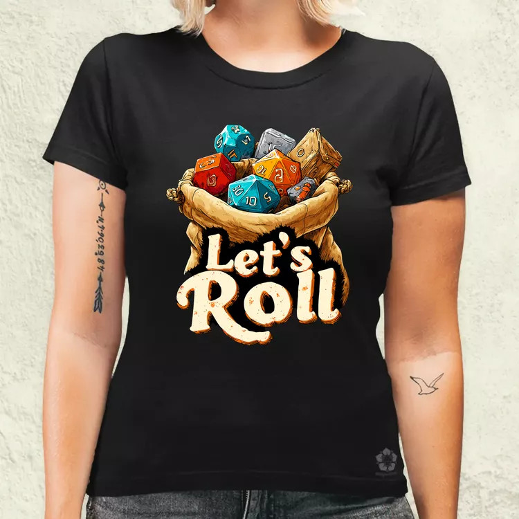 Let's roll női póló