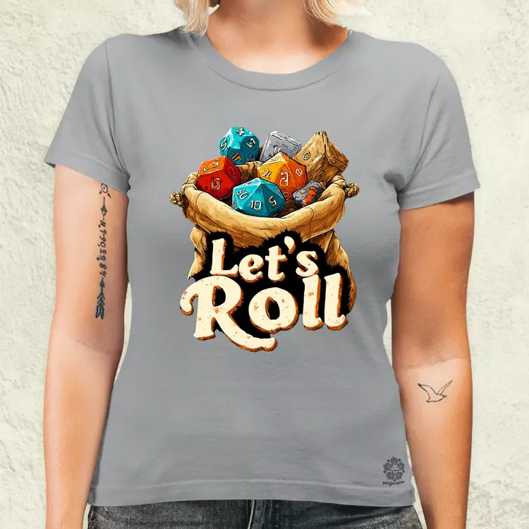 Let's roll női póló
