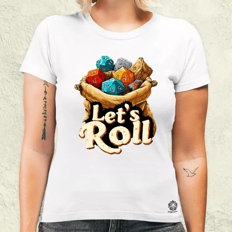 Let's roll női póló