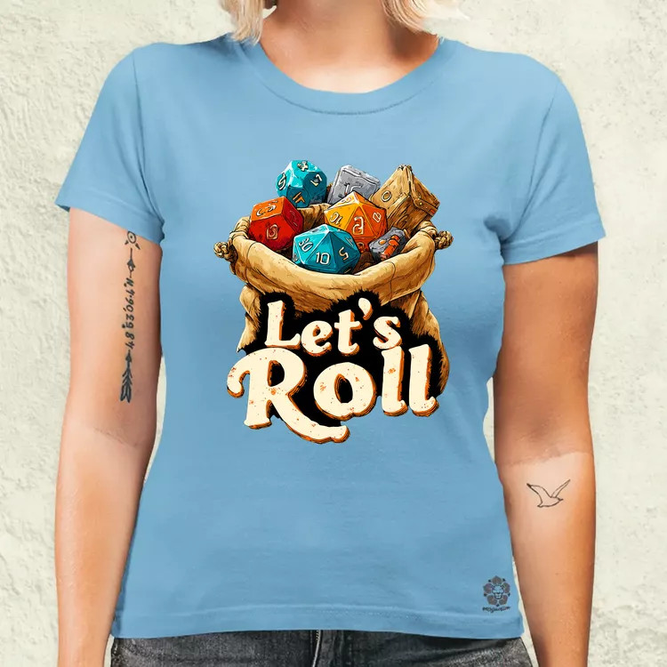 Let's roll női póló