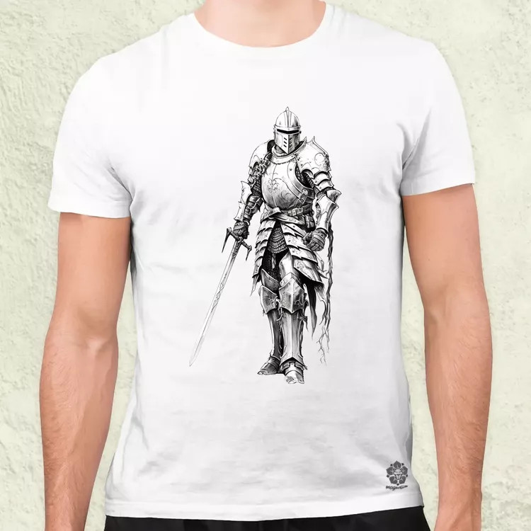 Lovag sketch férfi póló