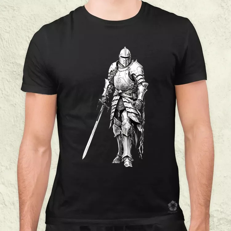 Lovag sketch férfi póló