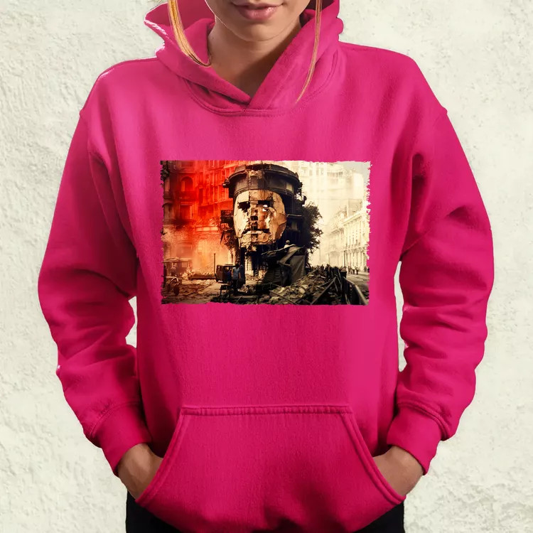 Pareidolia Che Guevara város fantázia v4 női pulóver