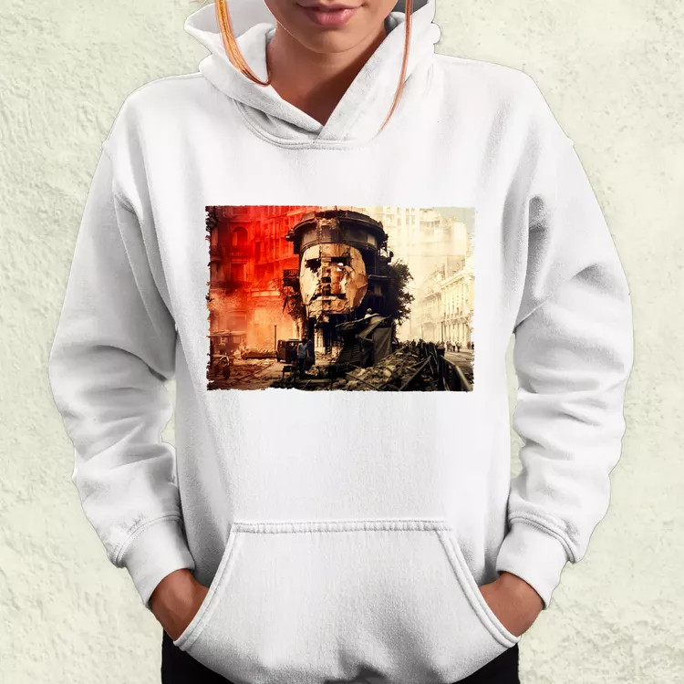 Pareidolia Che Guevara város fantázia v4 női pulóver