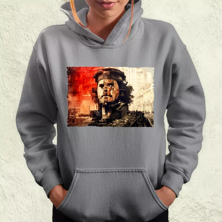 Pareidolia Che Guevara város fantázia v4 női pulóver