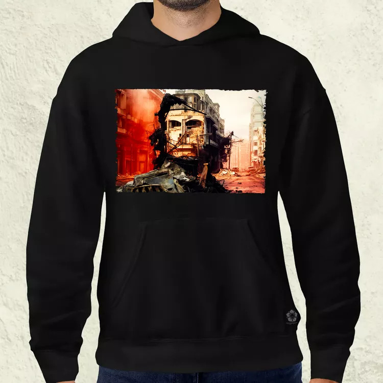 Pareidolia Che Guevara város fantázia v5 férfi pulóver