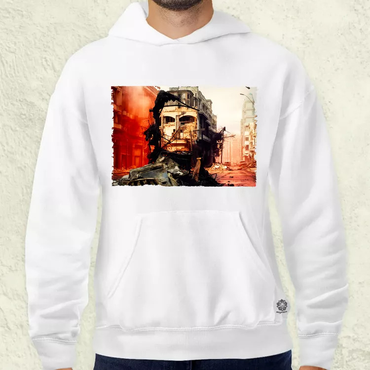 Pareidolia Che Guevara város fantázia v5 férfi pulóver
