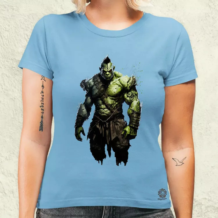 Ork karakter v1 női póló