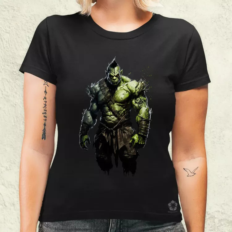 Ork karakter v1 női póló
