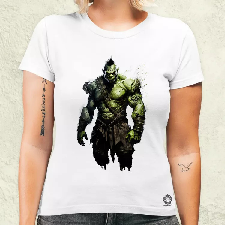 Ork karakter v1 női póló