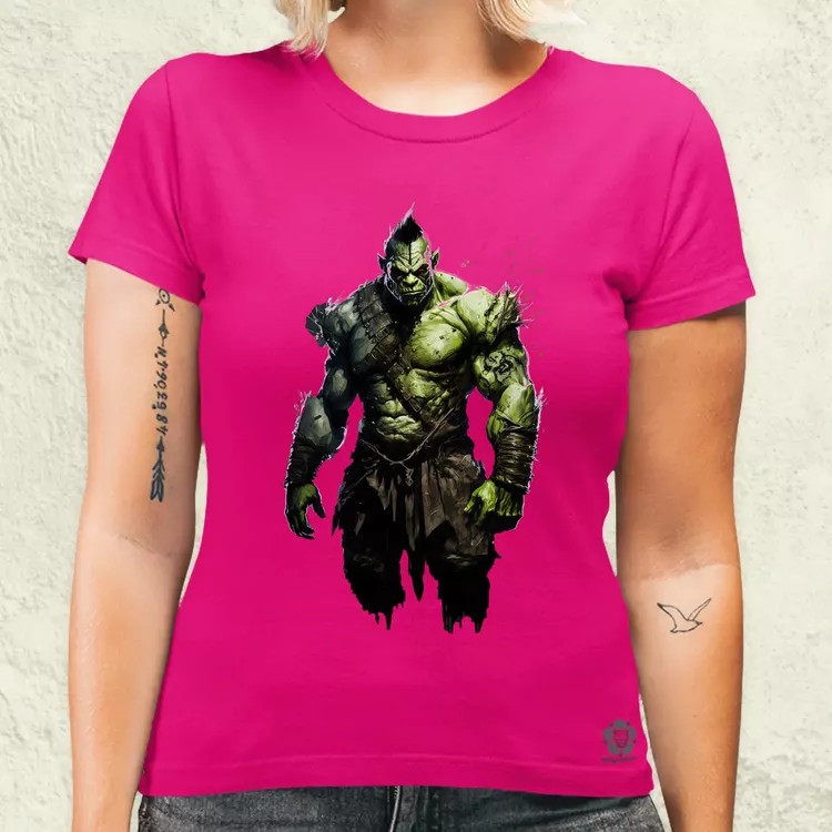 Ork karakter v1 női póló