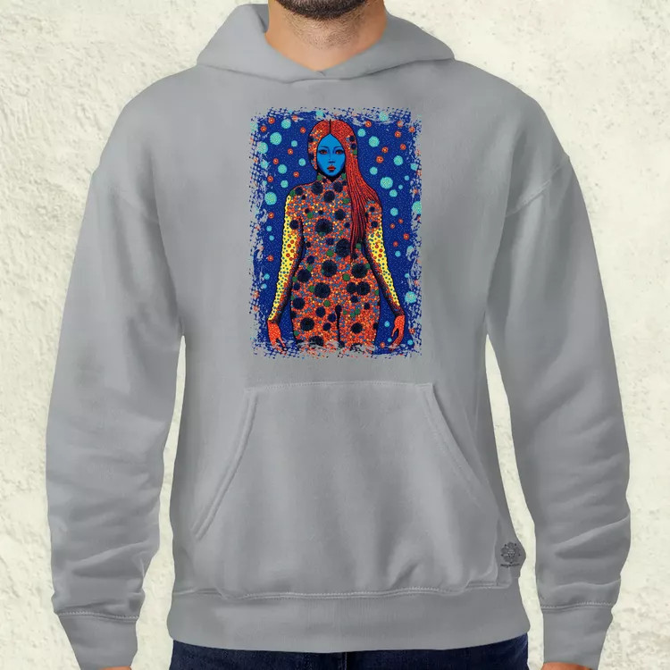 Pointillizmus előtted férfi pulóver
