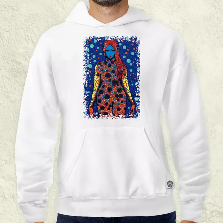Pointillizmus előtted férfi pulóver