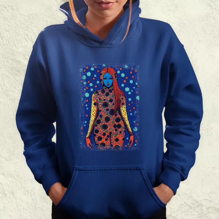 Pointillizmus előtted női pulóver