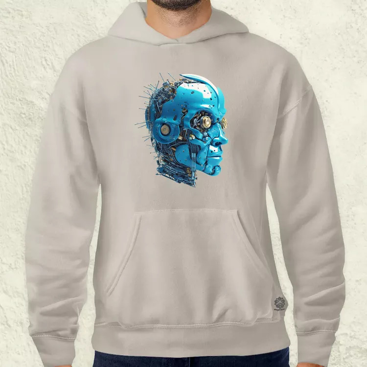 AI portré v2 férfi pulóver