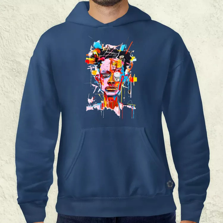 Basquiat portré v1 férfi pulóver