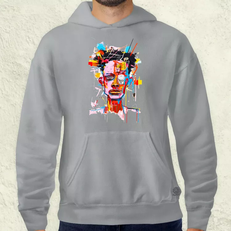 Basquiat portré v1 férfi pulóver