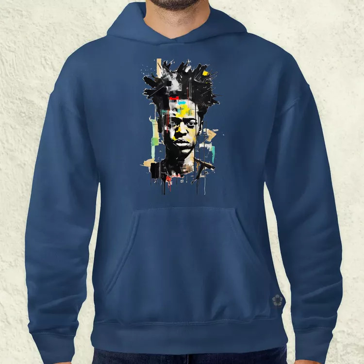 Basquiat portré v3 férfi pulóver