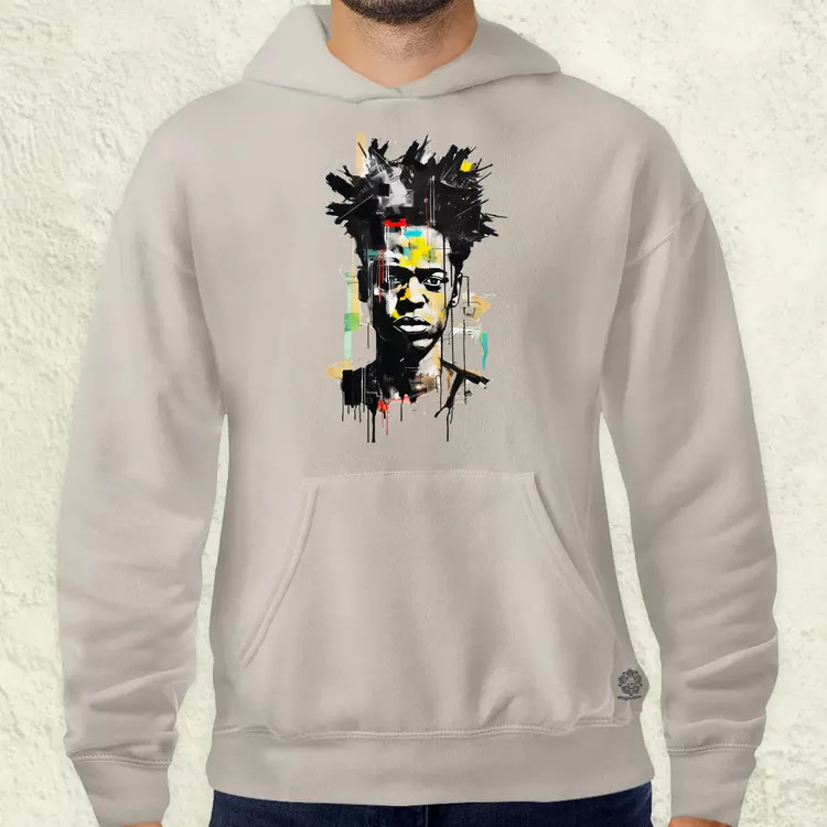 Basquiat portré v3 férfi pulóver