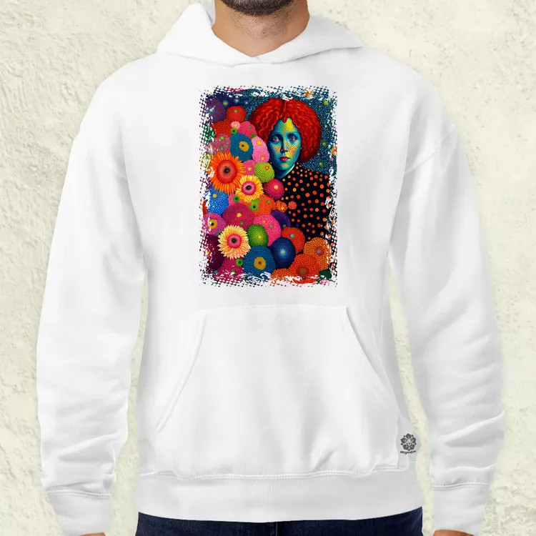 Pointillizmus figyelés férfi pulóver