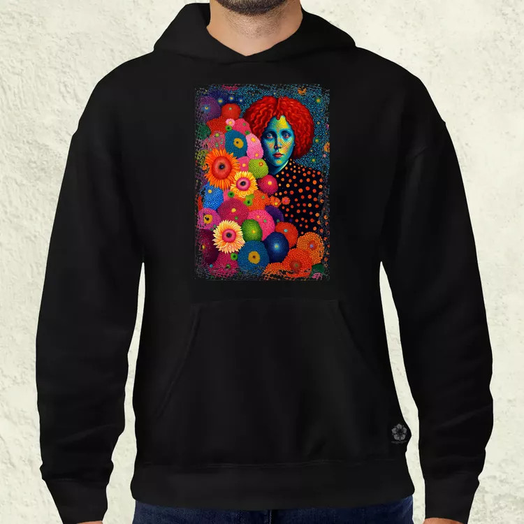 Pointillizmus figyelés férfi pulóver